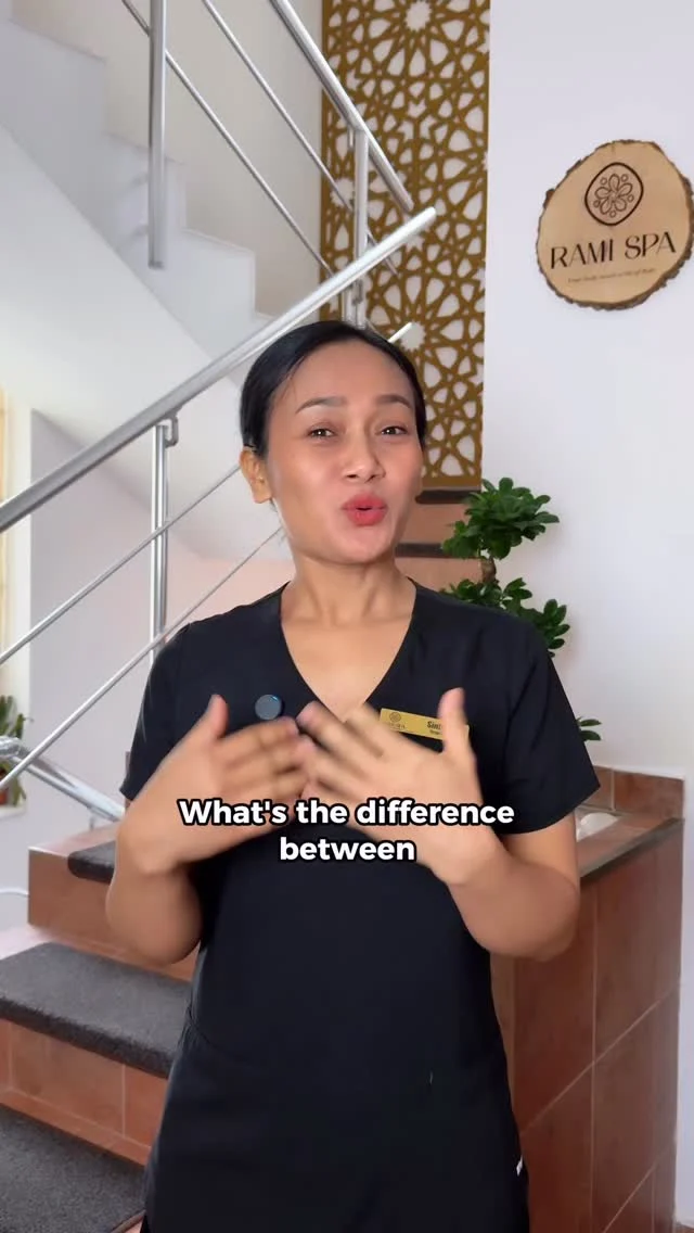 What’s the difference between Balinese massage and Deep Tissue massage ? 💆🏻‍♀️ Choose your favorite and book your massage now ❤️

📞 +40 769 070 522 
📩 hello@ramispa.ro
📍 RaMi Spa 1 - George Călinescu 44A, Sector 1, București 
📍 RaMi Spa 2 - Puțul lui Zamfir 23, Sector 1, București 

#masajbucuresti #massagebucharest #balinesemassage #masajbalinez #masajbalinezbucuresti